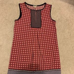Max Studio split neck summer dress